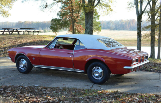 1 Family Owned 1967 Chevrolet Camaro Rallysport Red W Red
