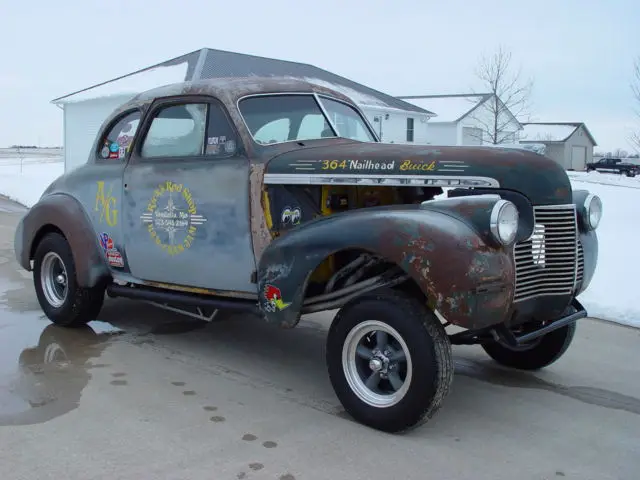 1 Nr 1940 Chevy Gasser Drag Car Nailhead Driver Hot Pro