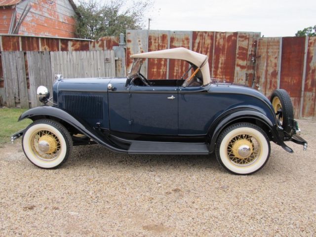 1932 Ford Roadster Henry Ford Steel Restored Flathead Original Type