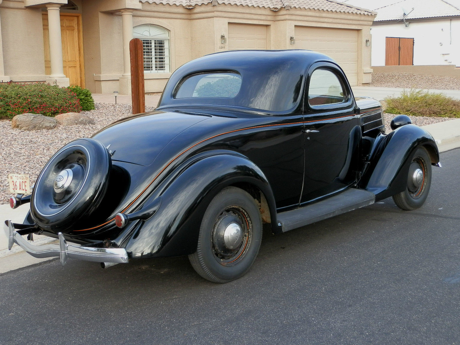 36 Ford 3 Window Coupe For Sale