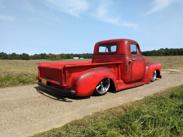 Chevy Bagged Rat Hot Rod Patina Pickup Truck Slammed