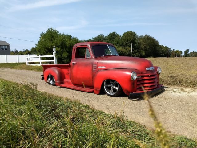 1950 Chevy 3100 truck. Rat rod. Hot rod. Bagged. Patina. V8. Air ride