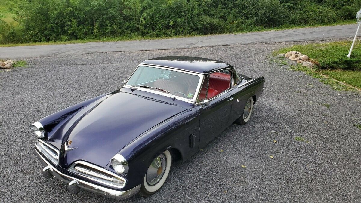 1953 Studebaker Commander Coupe Blue Rwd Automatic Starliner For Sale