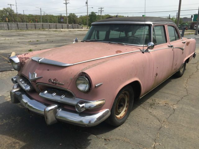 1955 Dodge Coronet Factory Super Red Ram Hemi Barn Find No