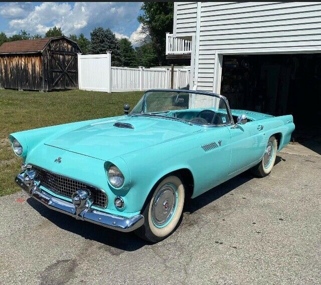 1955 Ford T Bird Classic Collector Convertible Blue Rwd Automatic