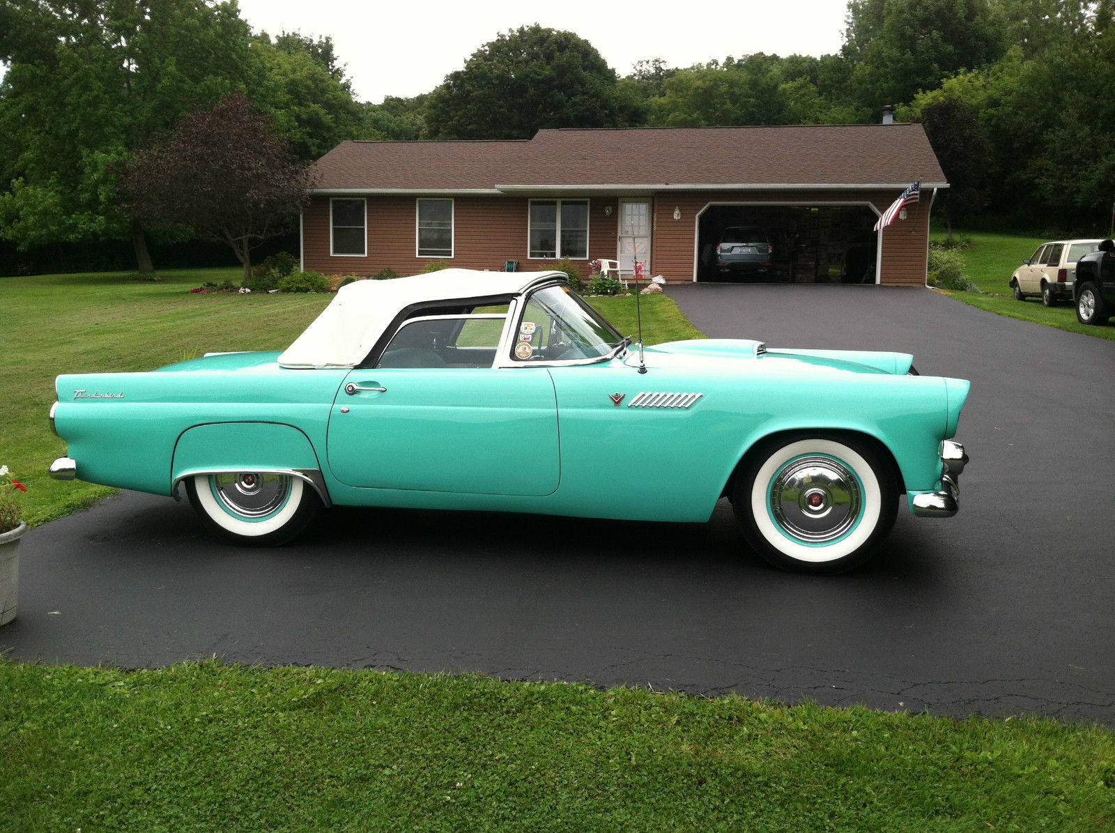 1955 Ford Thunderbird V8 Numbers Match Hot Rod Cruiser Tbird For Sale