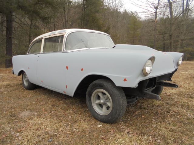 1956 Chevy Belair Project For Any Garage Monkey With Gas In There