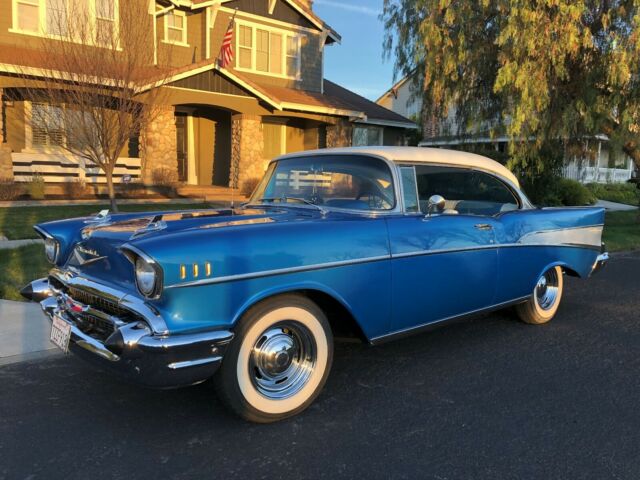 1957 57 Chevy Belair 2 Door Hardtop Sports Coupe For Sale