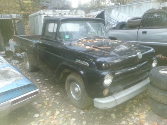 1957 FORD F100 LONG BED 6 CYL 3 SPEED 57 OFF THE ROAD SINCE 1992 For