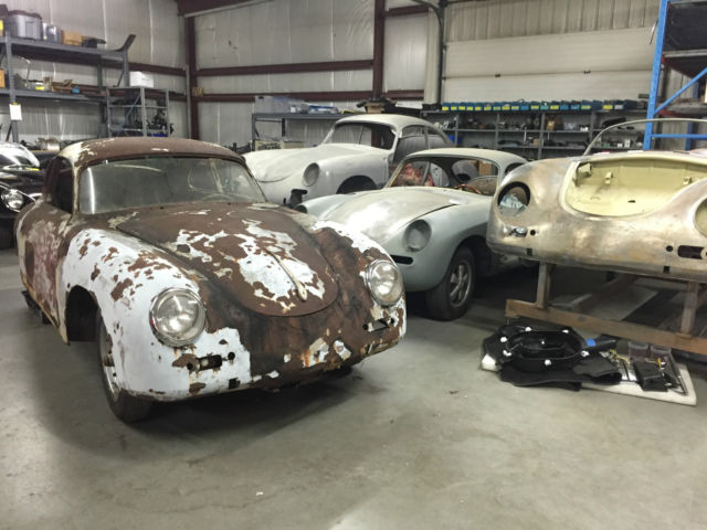 1957 Porsche 356 A Coupe Barn Find Restoration Project For Sale