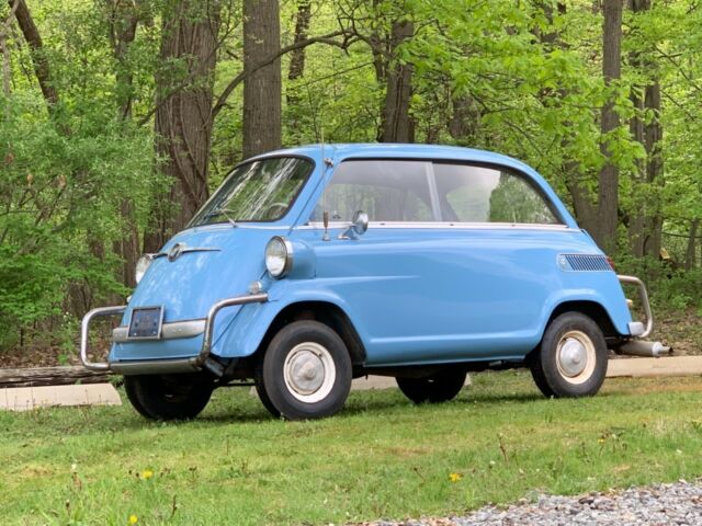 1958 BMW 600 Isetta 582cc Engine 4 Speed for sale: photos, technical