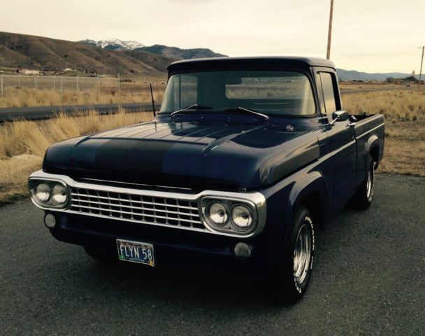 1958 Ford F100 Short Bed Pickup Classic Street Rod Hot Rod Rat Rod For Sale In Lakeview Oregon United States For Sale Photos Technical Specifications Description