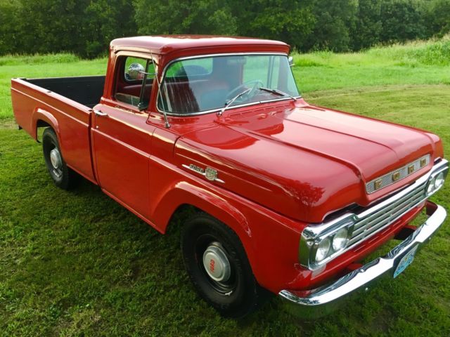 1959 Ford F250 2wd 292 V8 One Of A Kind Factory Original For Sale