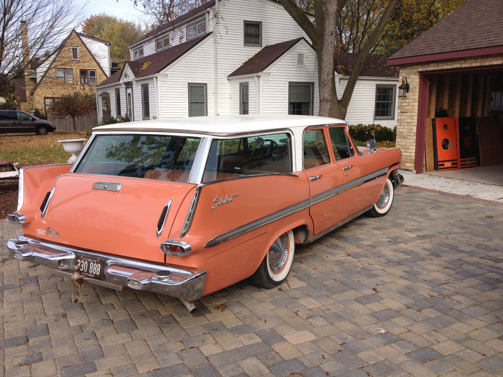 1959 Plymouth Suburban Sport for sale in Elgin, Illinois, United States