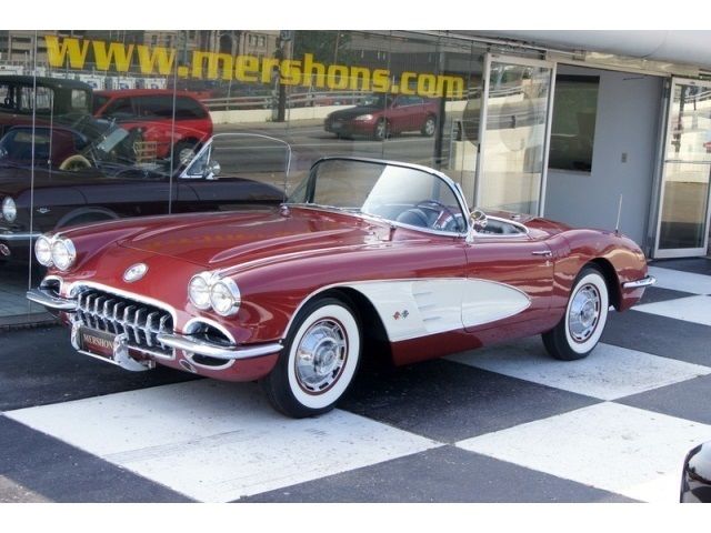 1960 Chevrolet Corvette 4 Speed Manual 2 Door Convertible