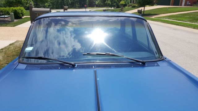 1964 Impala 4 Door Hardtop Blue Black New Interior Rebuilt