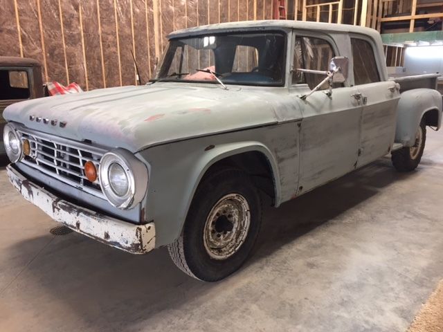 1965 Dodge 4 Door Step Aside Short Box Pickup Truck For