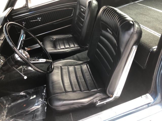 1965 Ford Mustang Fastback 2 2 289 V 8 With Pony Interior
