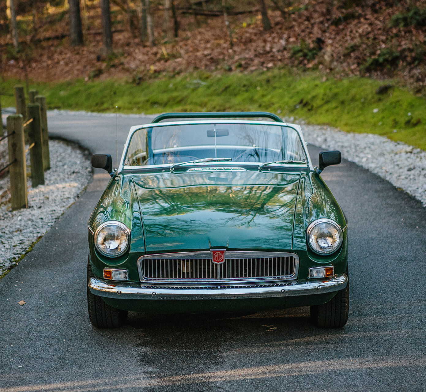 1965 MGB Convertible British Racing Green For Sale In.