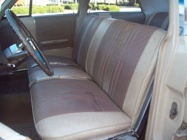 1966 Ford Galaxie 500 Sedan 4 Door 58153 Miles Tan Sedan