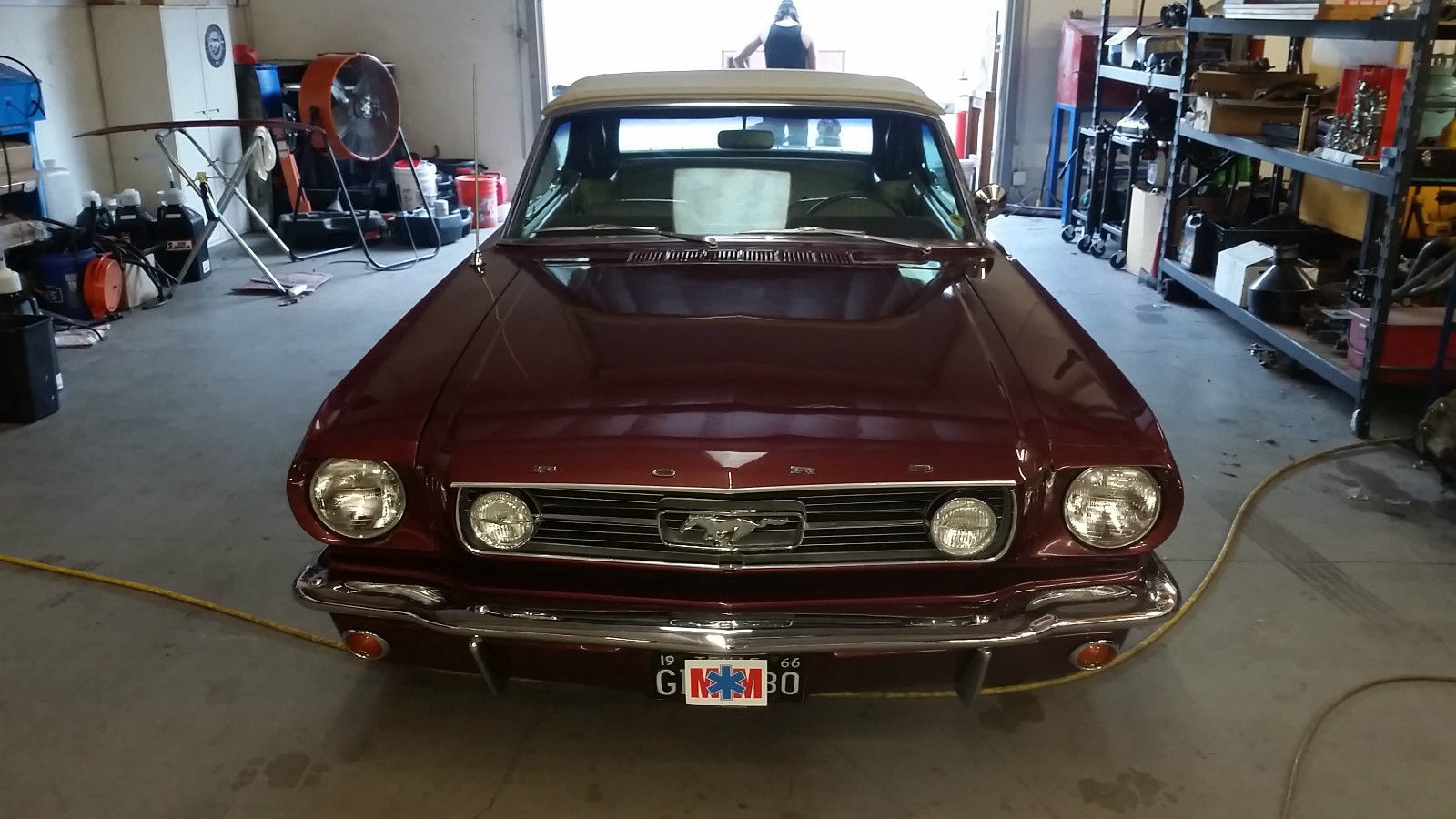 1966 Ford Mustang Convertible Pony Interior 289 Automatic