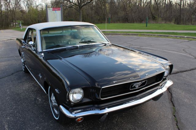 1966 Ford Mustang Coupe A C Power Steering Pony Interior No