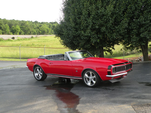 1967 Chevrolet Camaro Rs Ss Convertible Red 4 Speed Ps