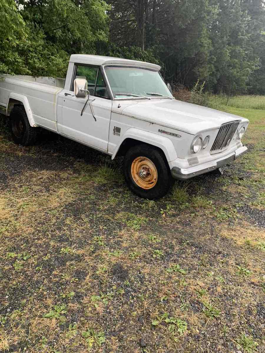 1967 Jeep J3000 Gladiator Pickup White 4WD Automatic for