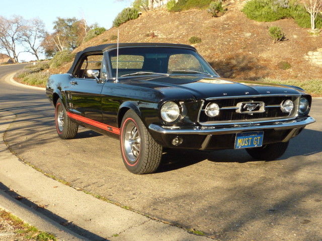 1967 Mustang Convertible Gt K Code Deluxe Interior Triple