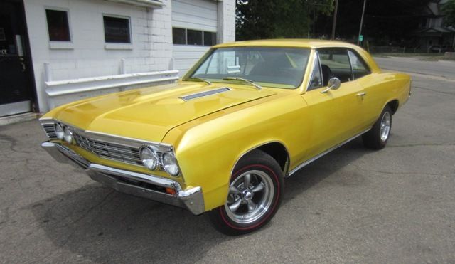 1967 Two Door Hard Top Chevelle Malibu Coupe For Sale