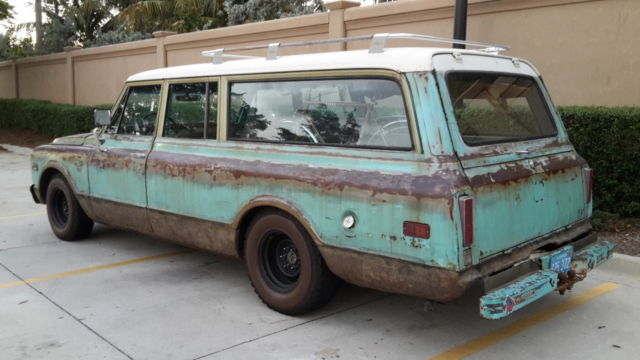 1968 3 Door Suburban 68 Chevy C 10 Surf Wagon Patina Shop