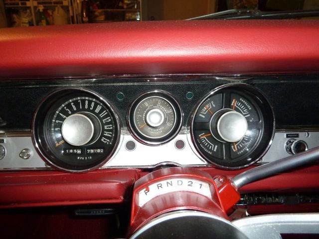 1968 Base Plymouth Barracuda Fastback Gold Red Interior New