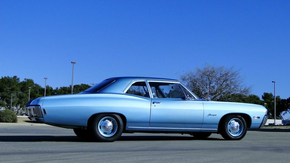 1968 Chevrolet Biscayne L 72 427 425hp 4 Speed Grotto Blue Amazing Restoration For Sale