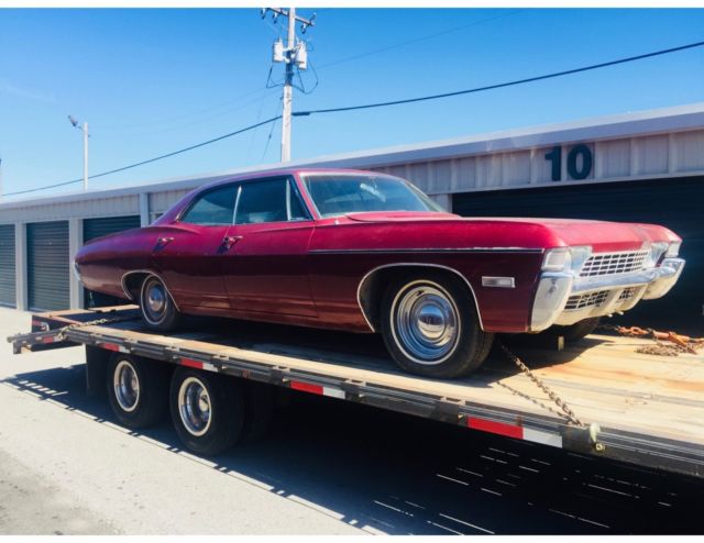 1968 Chevy Impala 4 Door Sedan For Sale Photos Technical