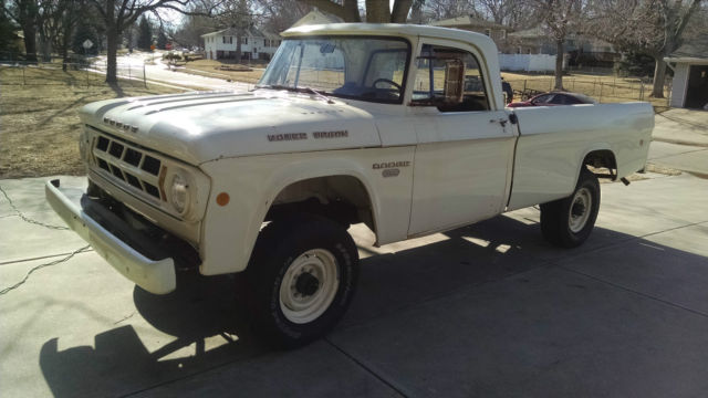 1968 Dodge W 0 Power Wagon Original V 8 4 Spd 4x4 4 10 Dana S For Sale In Omaha Nebraska United States For Sale Photos Technical Specifications Description