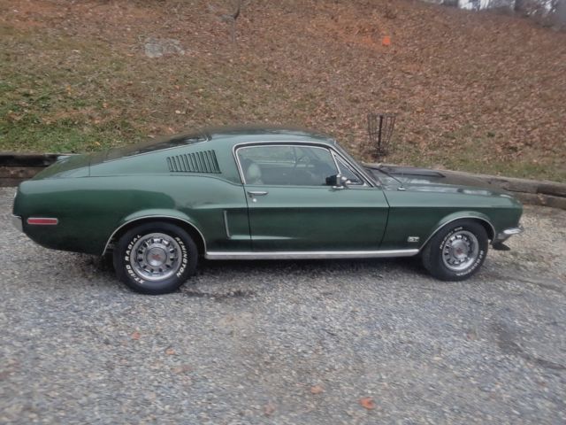 1968 Mustang Fastback Gt S Code Bullitt 4 Speed Highland