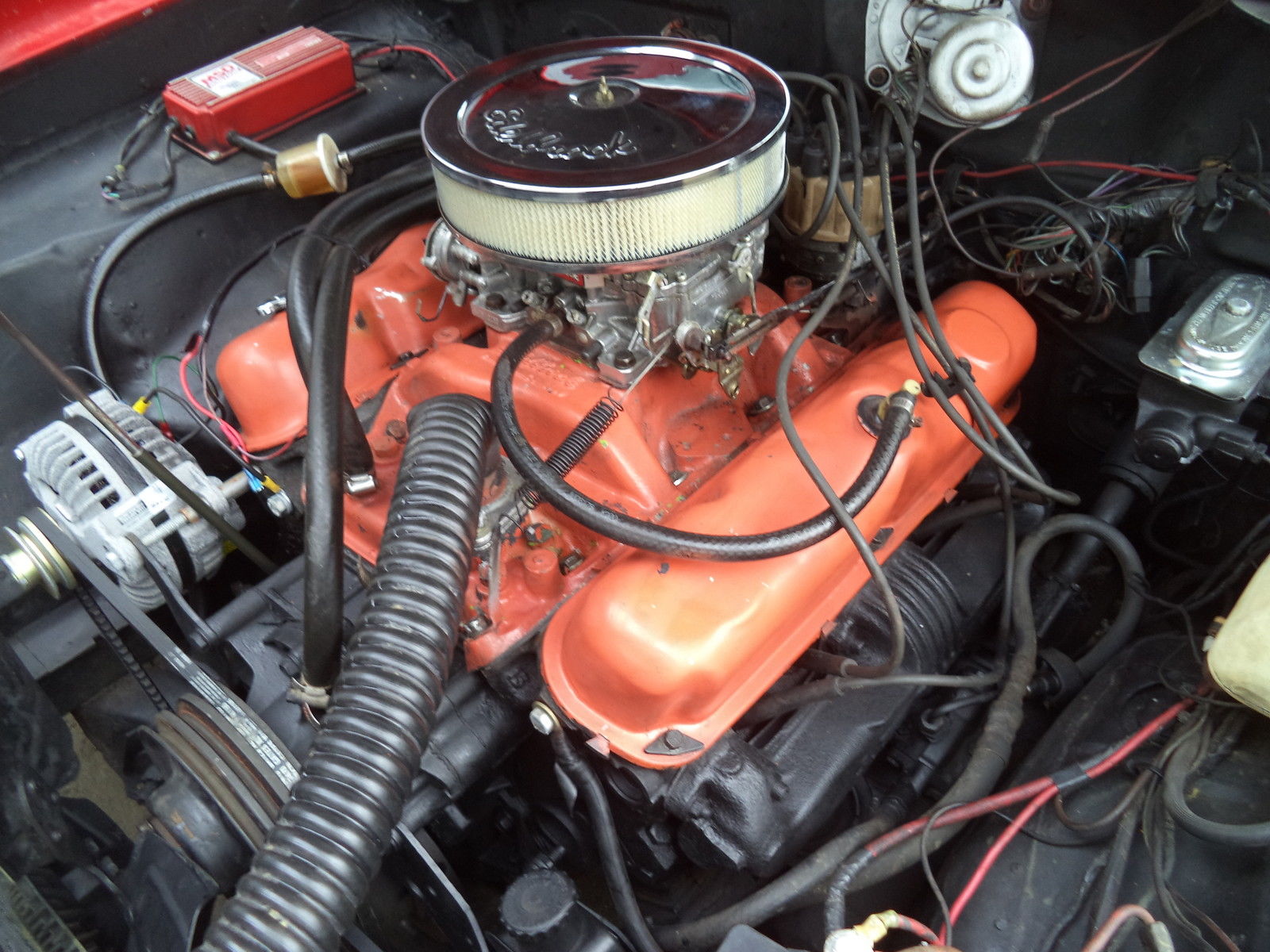 1968 Plymouth Cuda Convertible Matador Red Exterior With