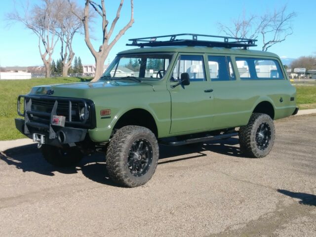 1969 Chevrolet Suburban 3door 4x4 W 12v Cummins Swap For