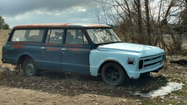 1969 Chevy Suburban 3 Door Barn Doors C10 Chevrolet For Sale