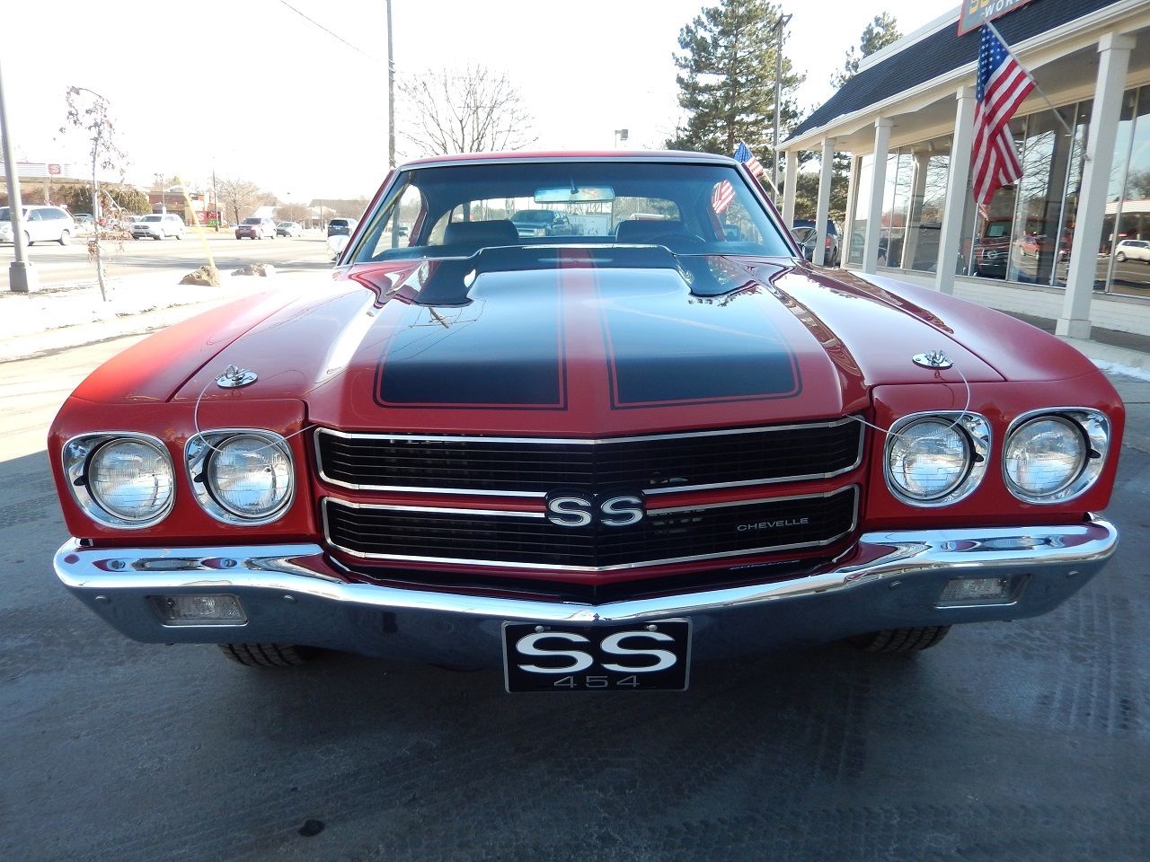 Chevrolet Chevelle Ss Cranberry Red Ci Hp Disc Bolt