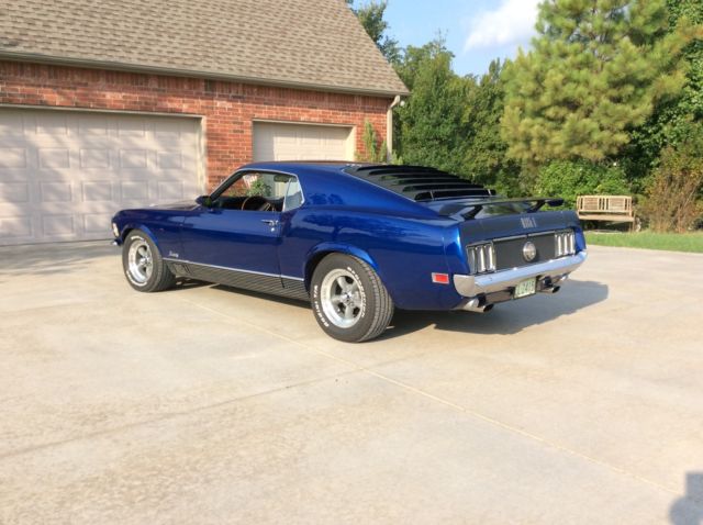 1970 Ford Mustang Mach 1 351 Cleveland Shaker Hood 4 Speed Very Good