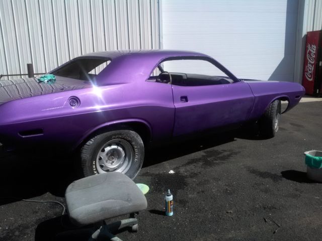 1970 Ta Fc7 Purple 4 Speed T A Challenger With White