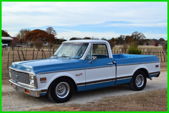 1972 Chevy C10 Cheyenne Super 402 Short Bed Truck Real Deal For Sale Photos Technical Specifications Description