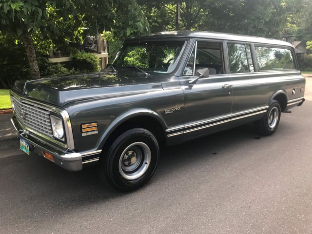 1972 Chevy Suburban 3 Door For Sale Photos Technical