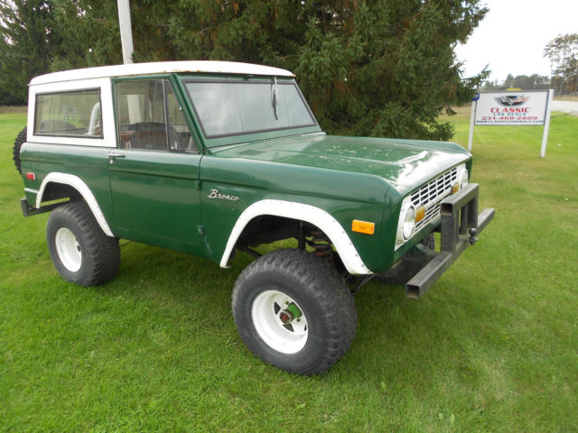 1972 Ford Bronco Running Project 289 Engine Can be a Daily Driver With