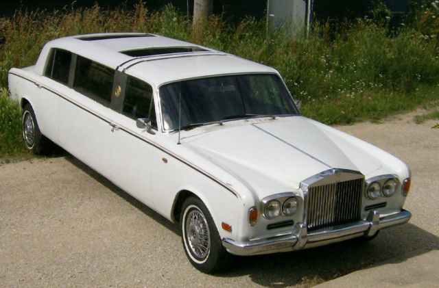 1972 Rolls Royce Silver Shadow 6 Passenger Stretch Limousine