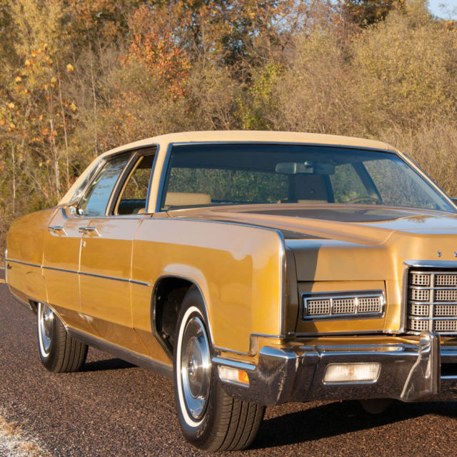 1973 Lincoln Continental Town Car 46k Actual Miles 460 V8 A C All Original For Sale In Saint
