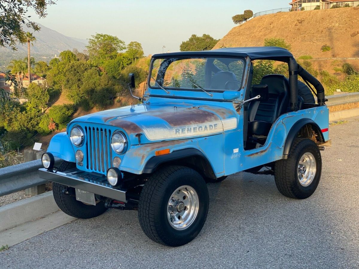 1975 Jeep Cj 5 Renegade Levi S Edition 4x4 Rare Ca Jeep Original