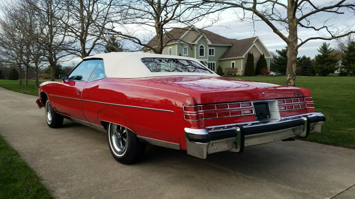 1975 Pontiac Grandville Brougham Convertible brand new 1589 original