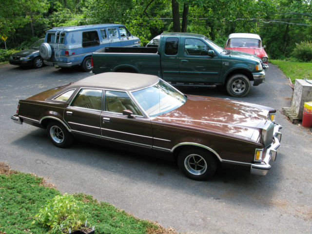 1977 Mercury Cougar Brougham Hardtop 4 Door 6 6l For Sale In